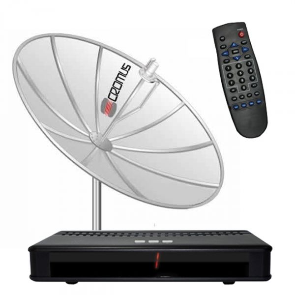 KIT Parabolica 1,70m monoponto completo